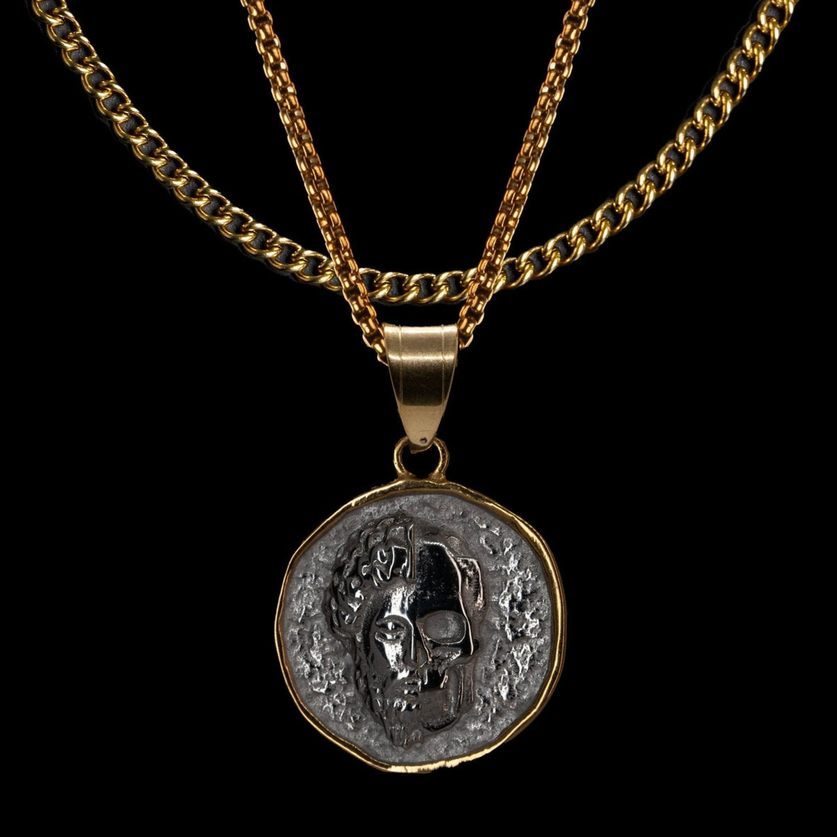 Marcus Aurelius: "Memento Mori" Coin Pendant