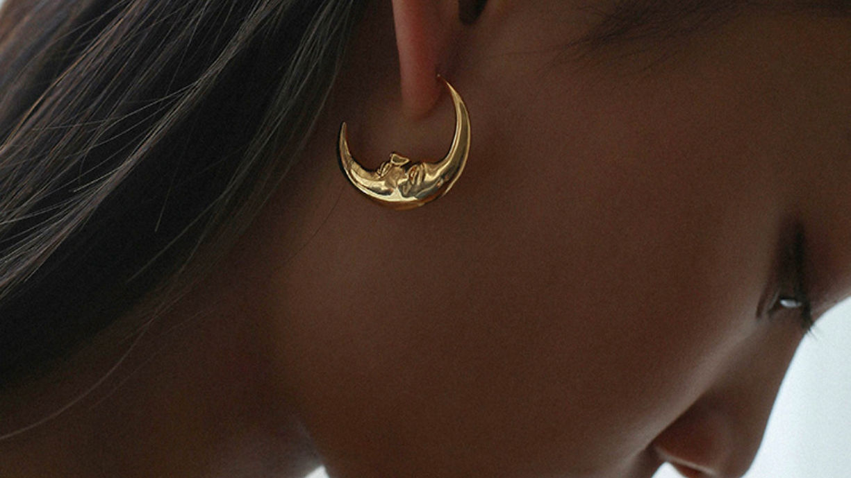 Crescent Moon Earrings