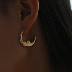 Crescent Moon Earrings