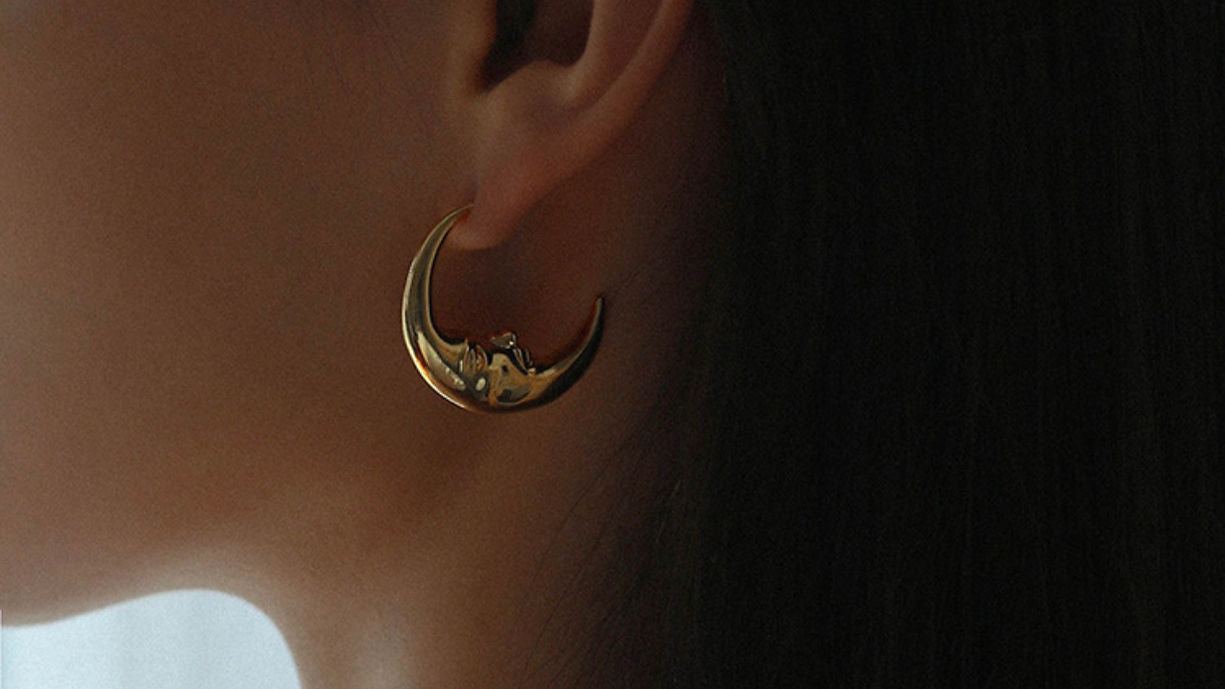 Crescent Moon Earrings