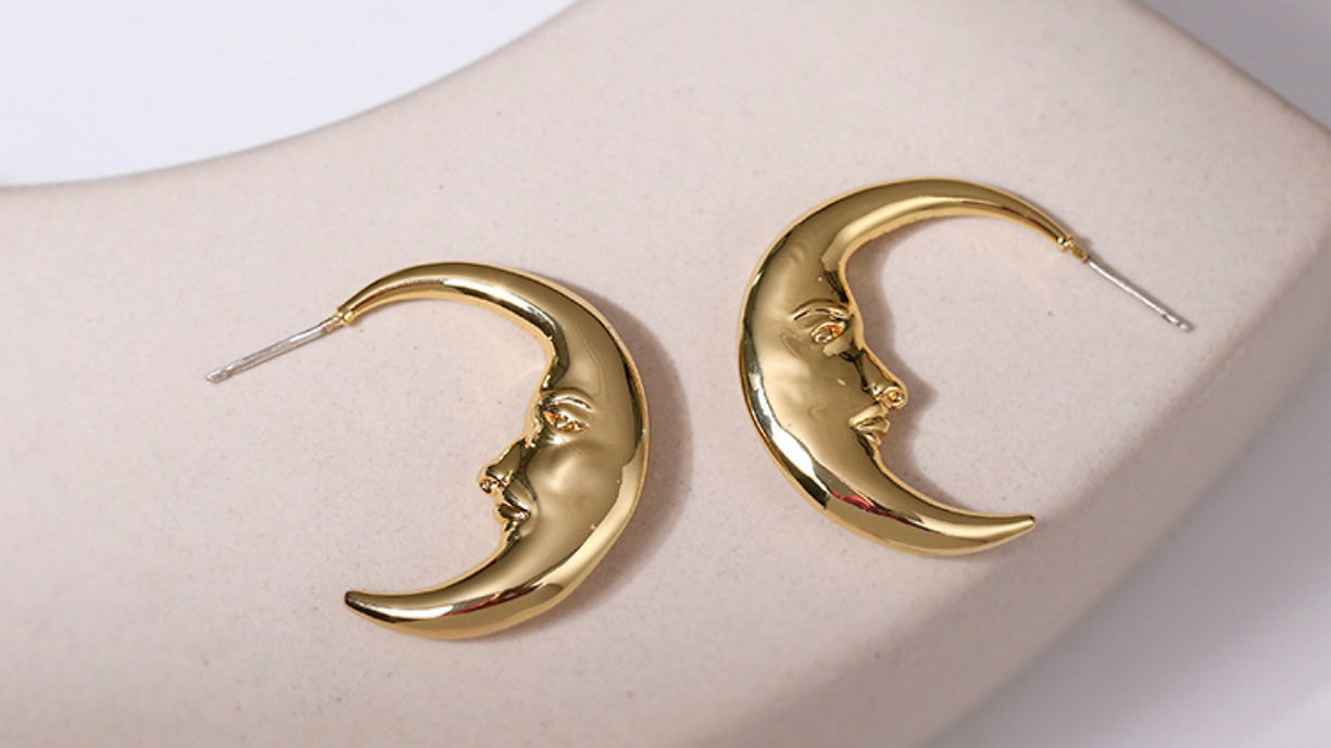 Crescent Moon Earrings