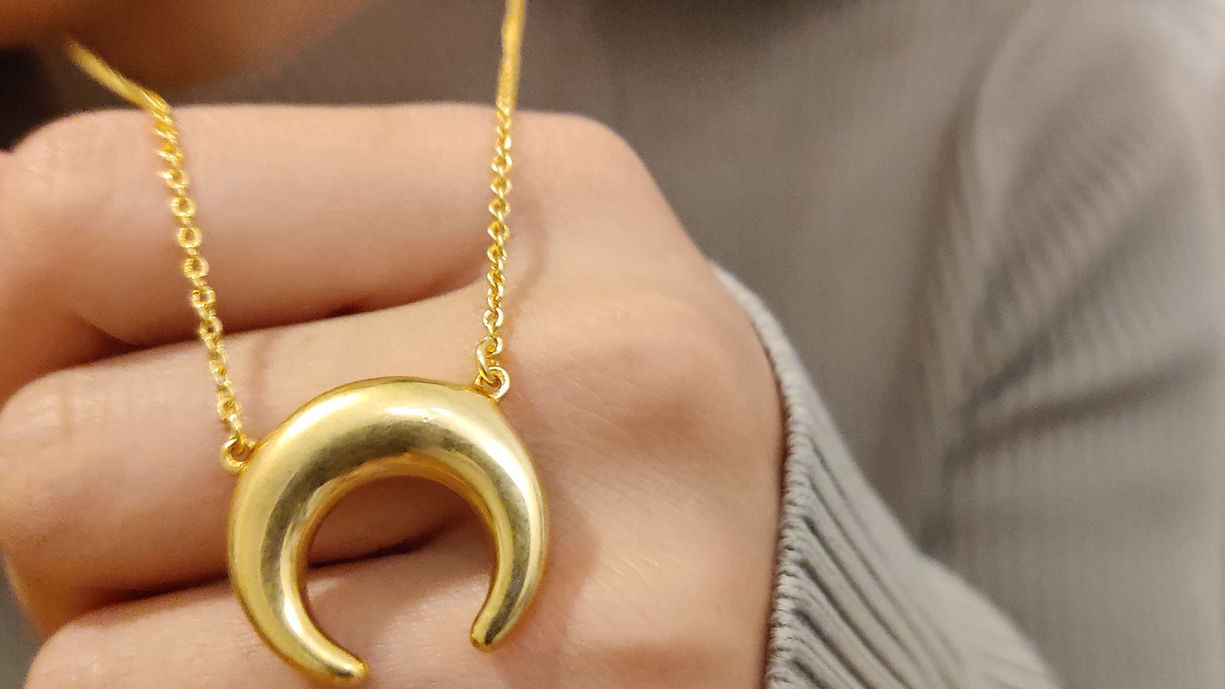 Crescent Moon Necklace