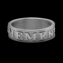 'Memento Mori' Ring - Silver