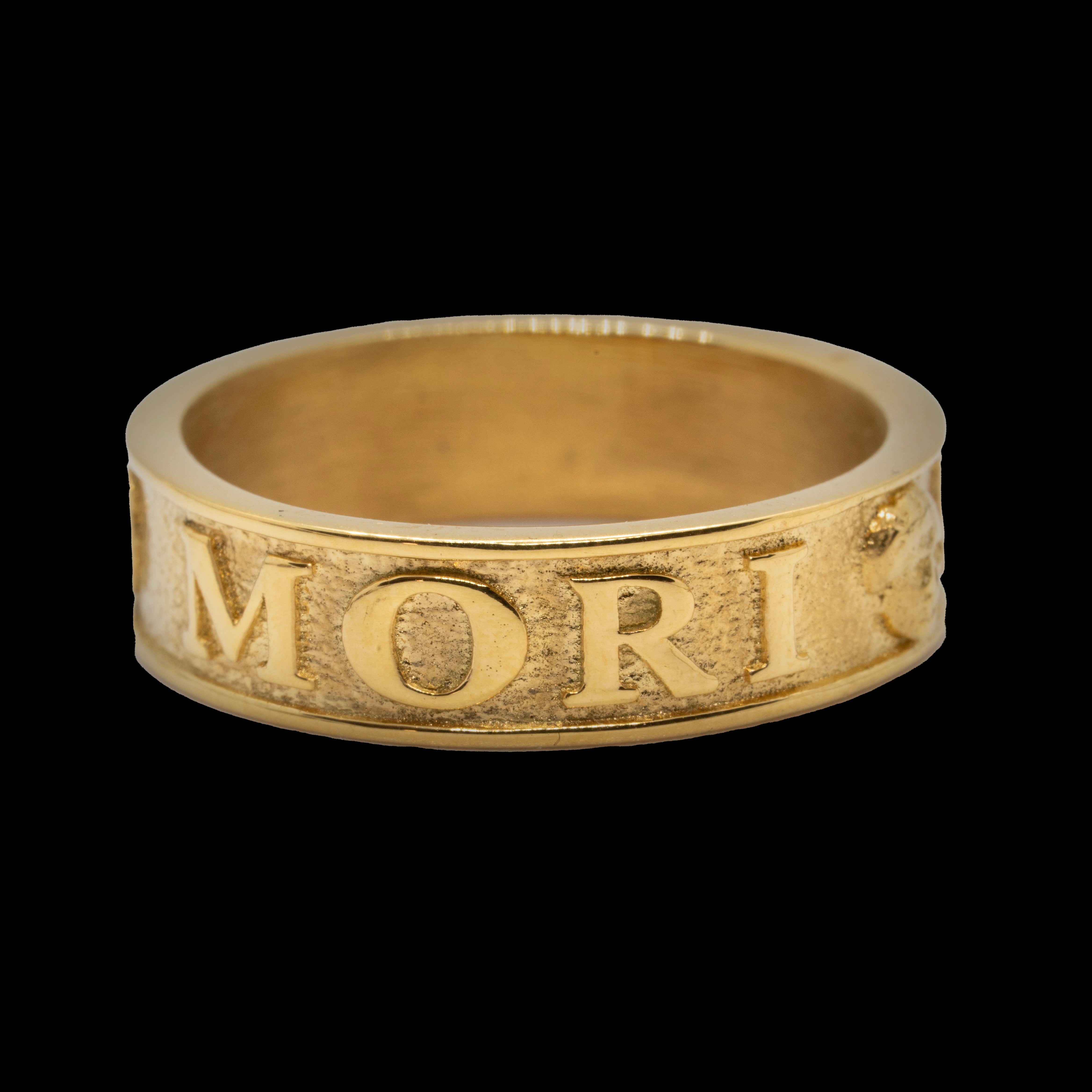 'Memento Mori' Ring - Gold