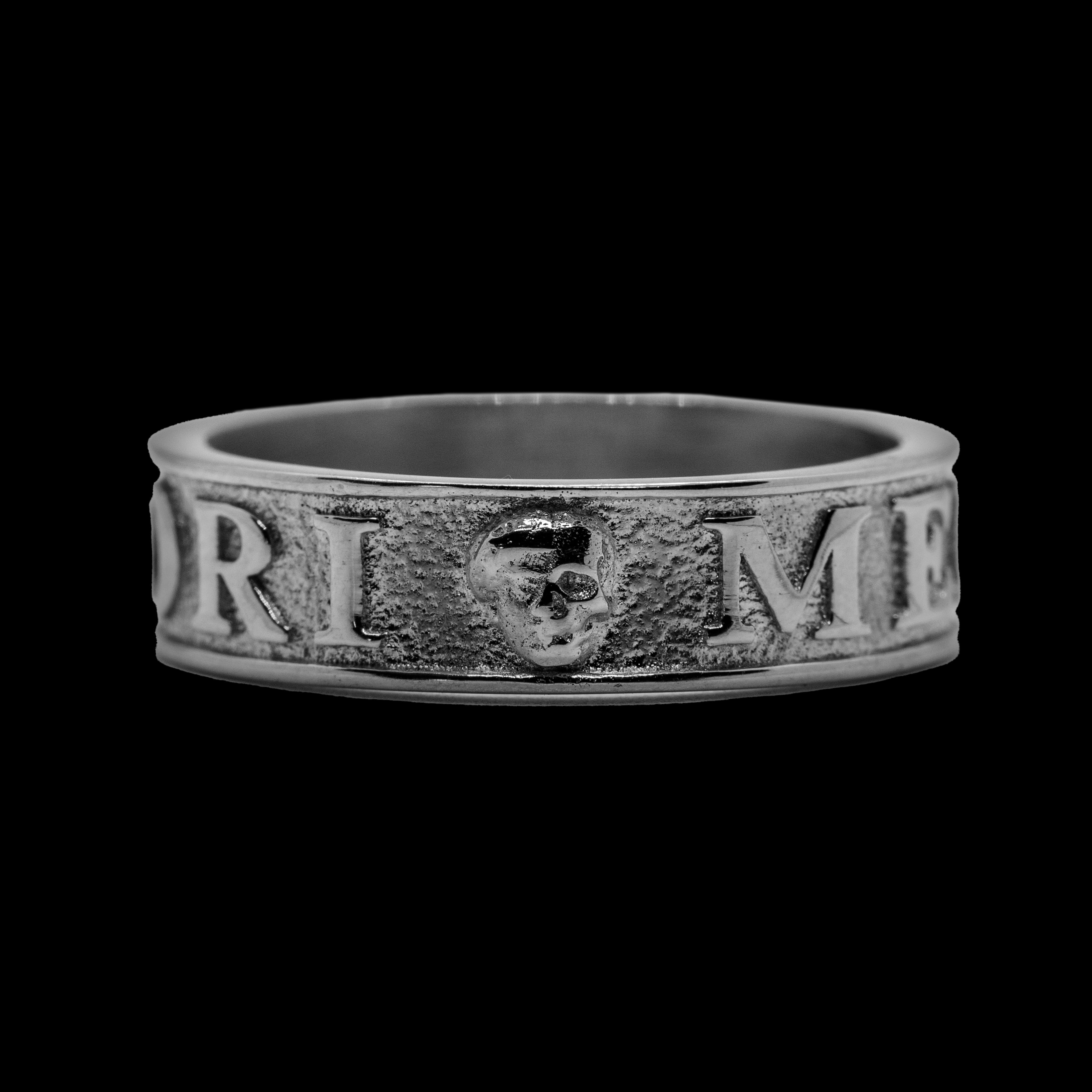 'Memento Mori' Ring - Silver