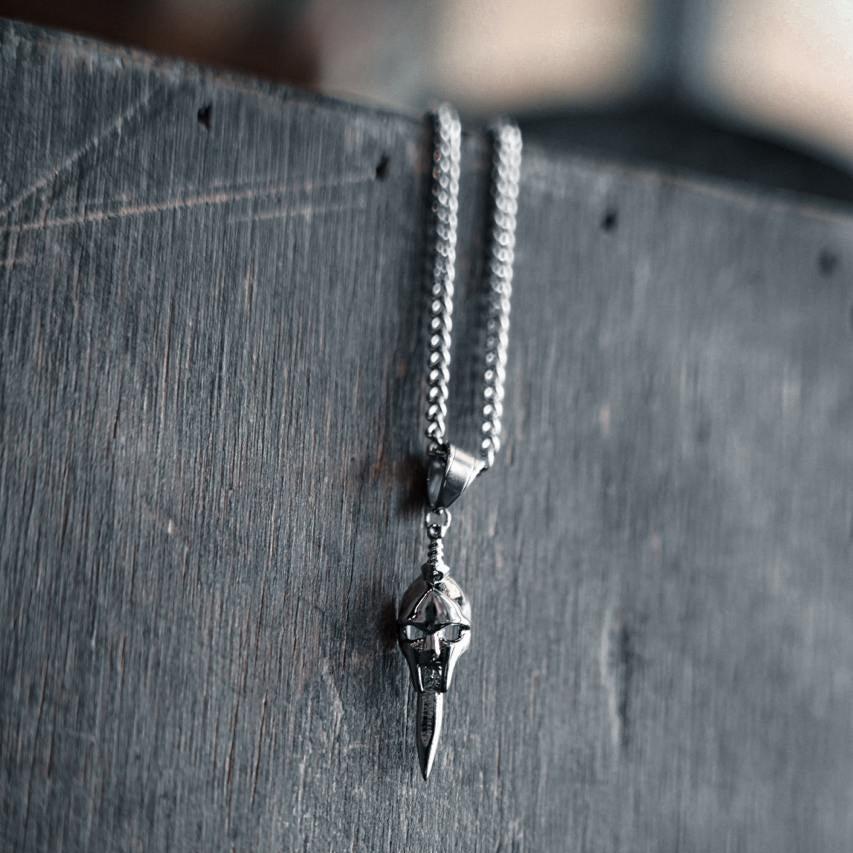 'Spartan's Dagger' Pendant ( Silver )