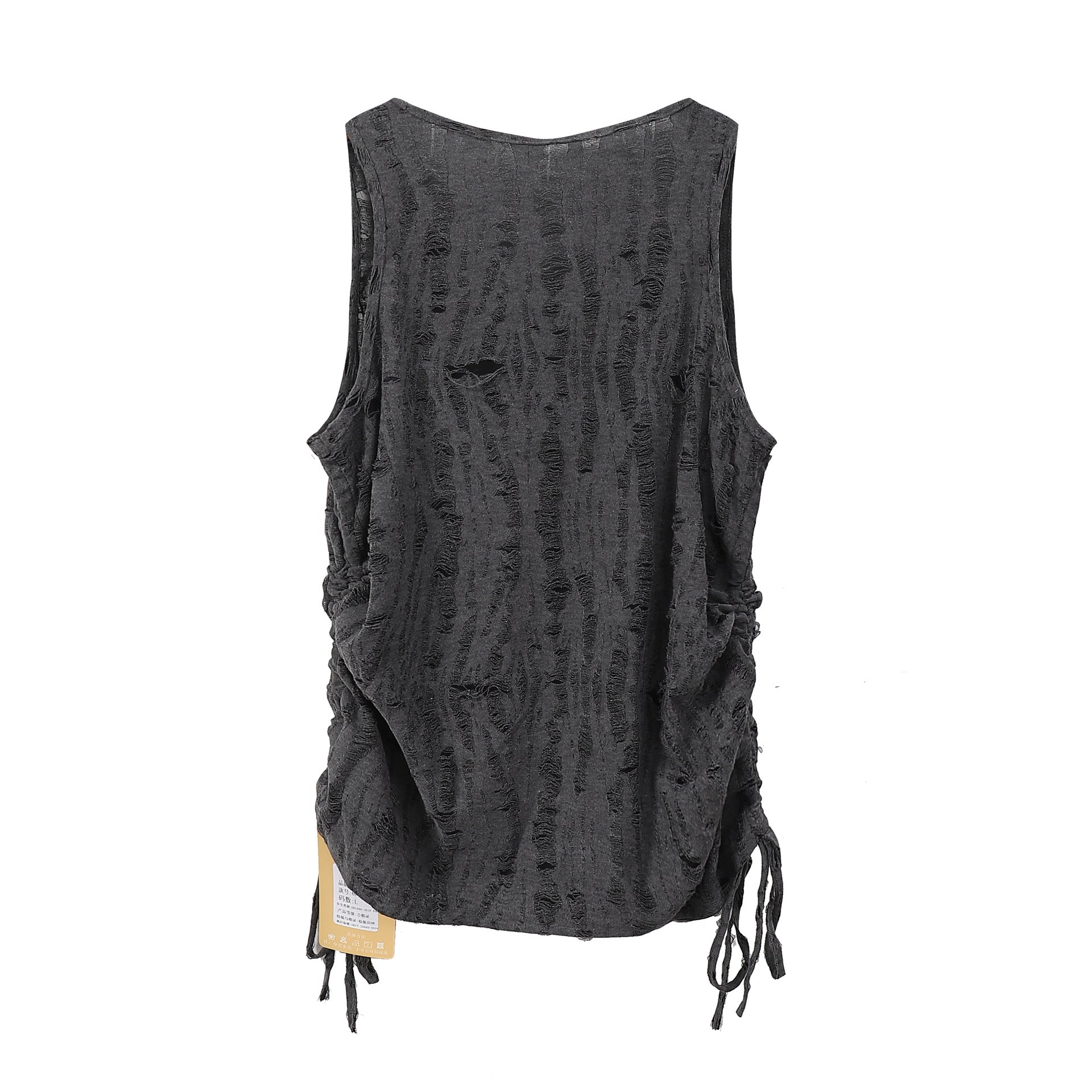 TODAMU® Women's Fashion Lace-Up Drawstring Tank Top