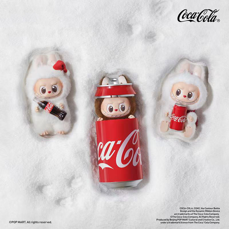 Pop Mart Labubu The Monsters Coca Cola Series Vinyl Face Sealed Case