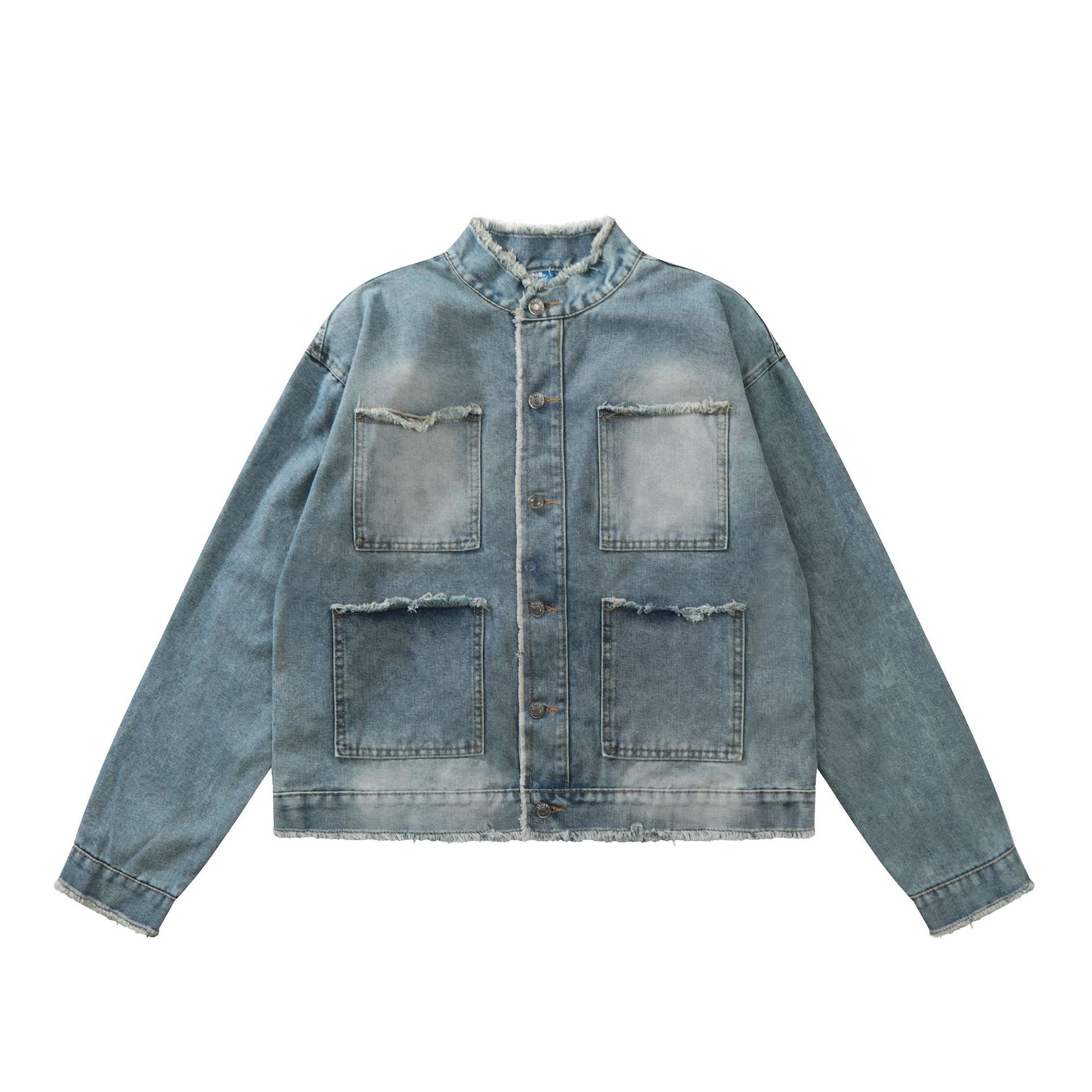 TODAMU® New American Retro Washed Denim Jacket