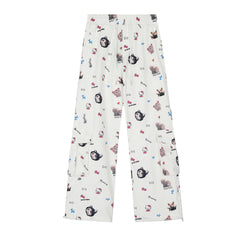 TODAMU® Women's Clothing Cute Printed Casual Trousers