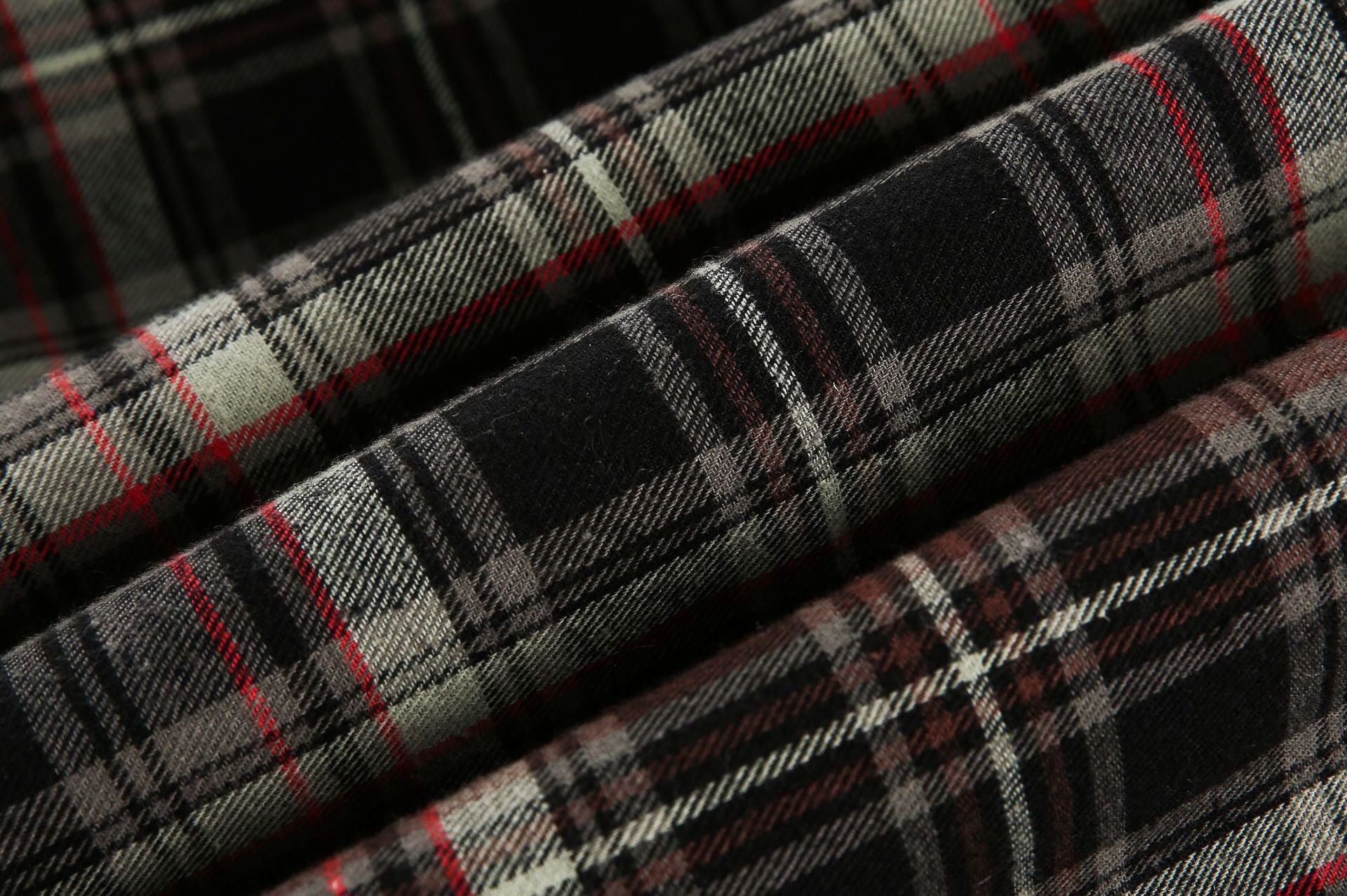 TODAMU® Couple's loose plaid cotton jacket