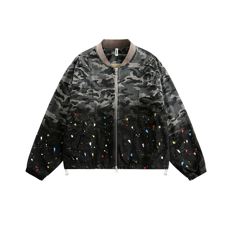 TODAMU® American Retro Urban Artist Flight Jacket