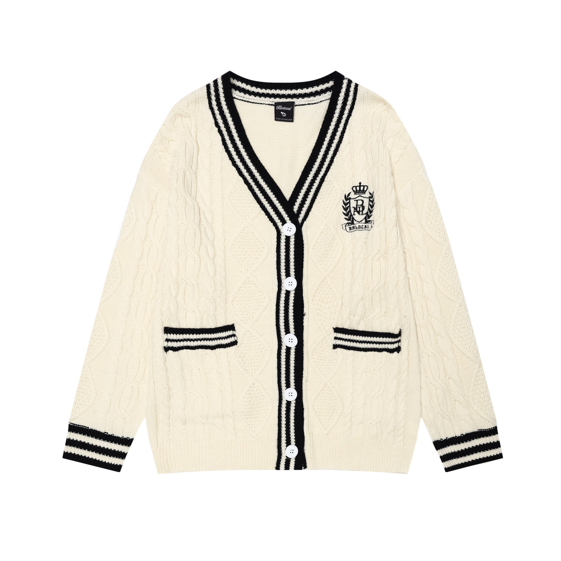 TODAMU® Women's New American College Style Loose Knitted Cardigan Sweater