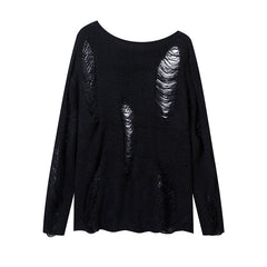 TODAMU® Vintage Hollow Knit Sweater Top for Women