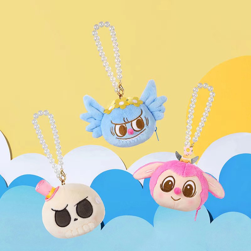 Pop Mart Labubu The Monsters Party Series Reversible Plush Doll Sealed Case