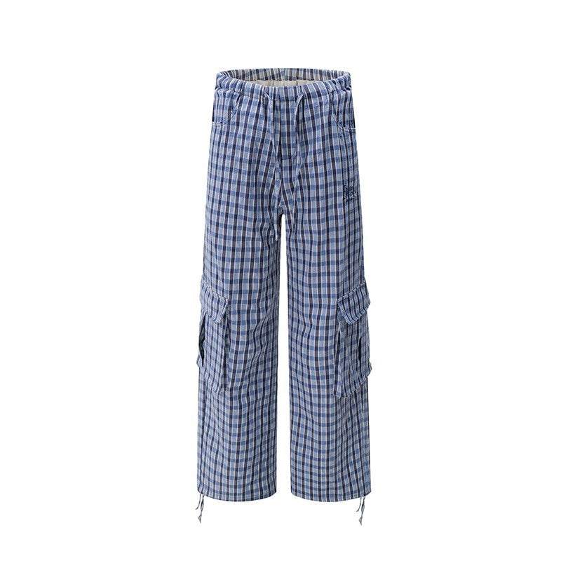 TODAMU® Women's American Retro Hottie Plaid Casual Trousers