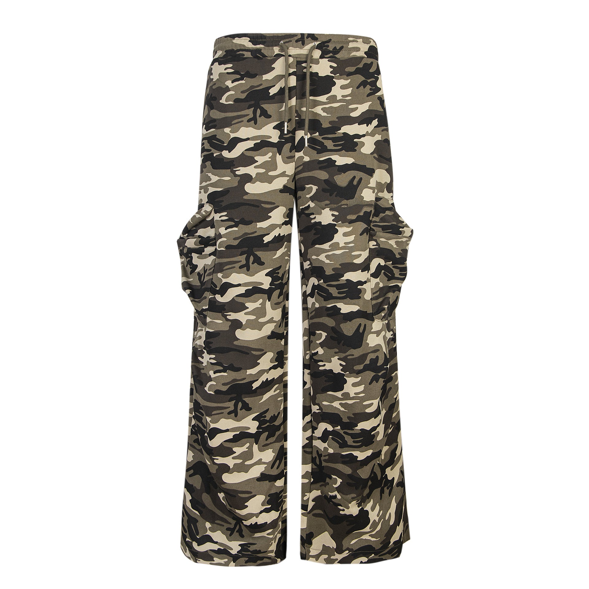 TODAMU® New Real Shots of American Street Fashion Hot Girls Street Dance Camouflage Workwear Pocket Casual Pants