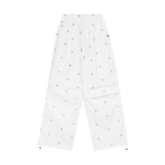 TODAMU® women's American versatile and cute printed casual umbrella pants