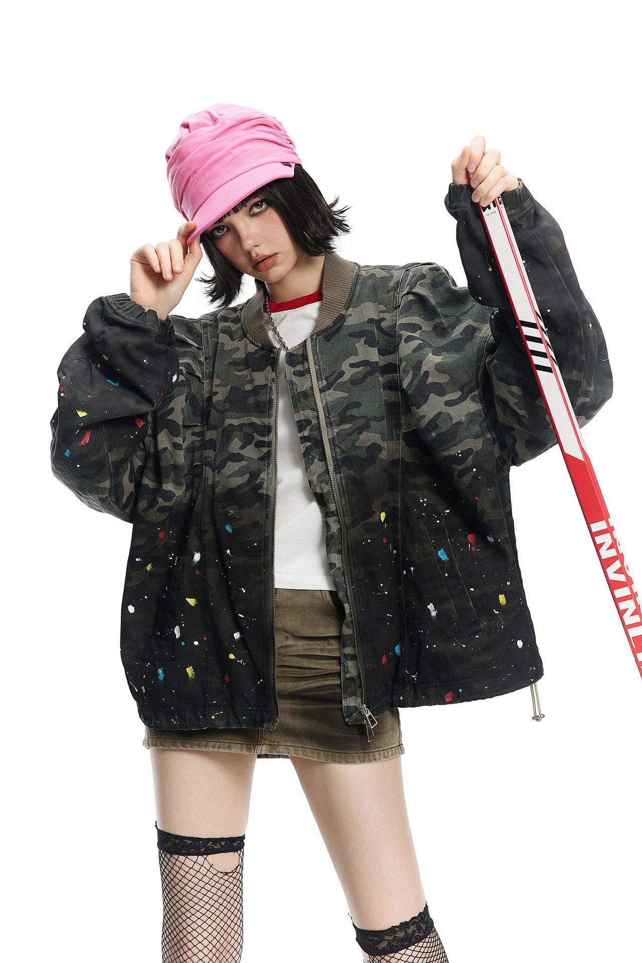 TODAMU® American Retro Urban Artist Flight Jacket