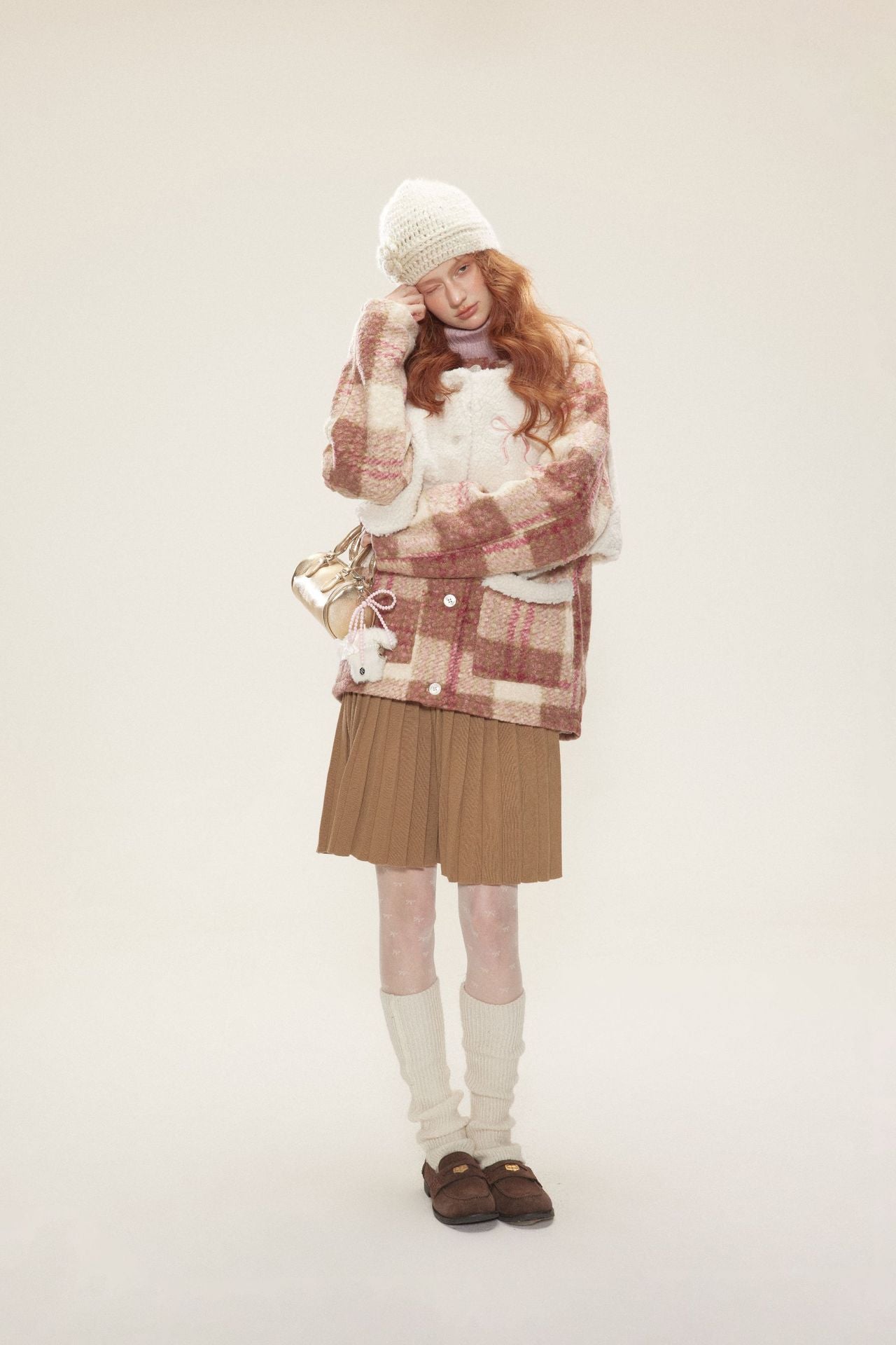 TODAMU®  new winter new sweet girly vest detachable lamb wool cotton jacket