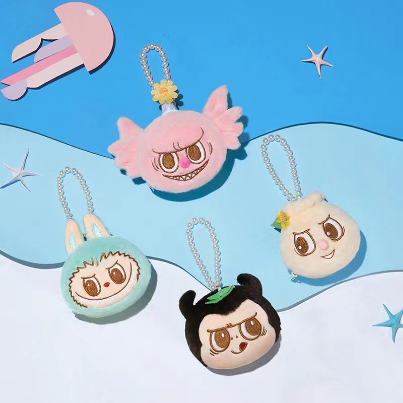 Pop Mart Labubu The Monsters Party Series Reversible Plush Doll Sealed Case