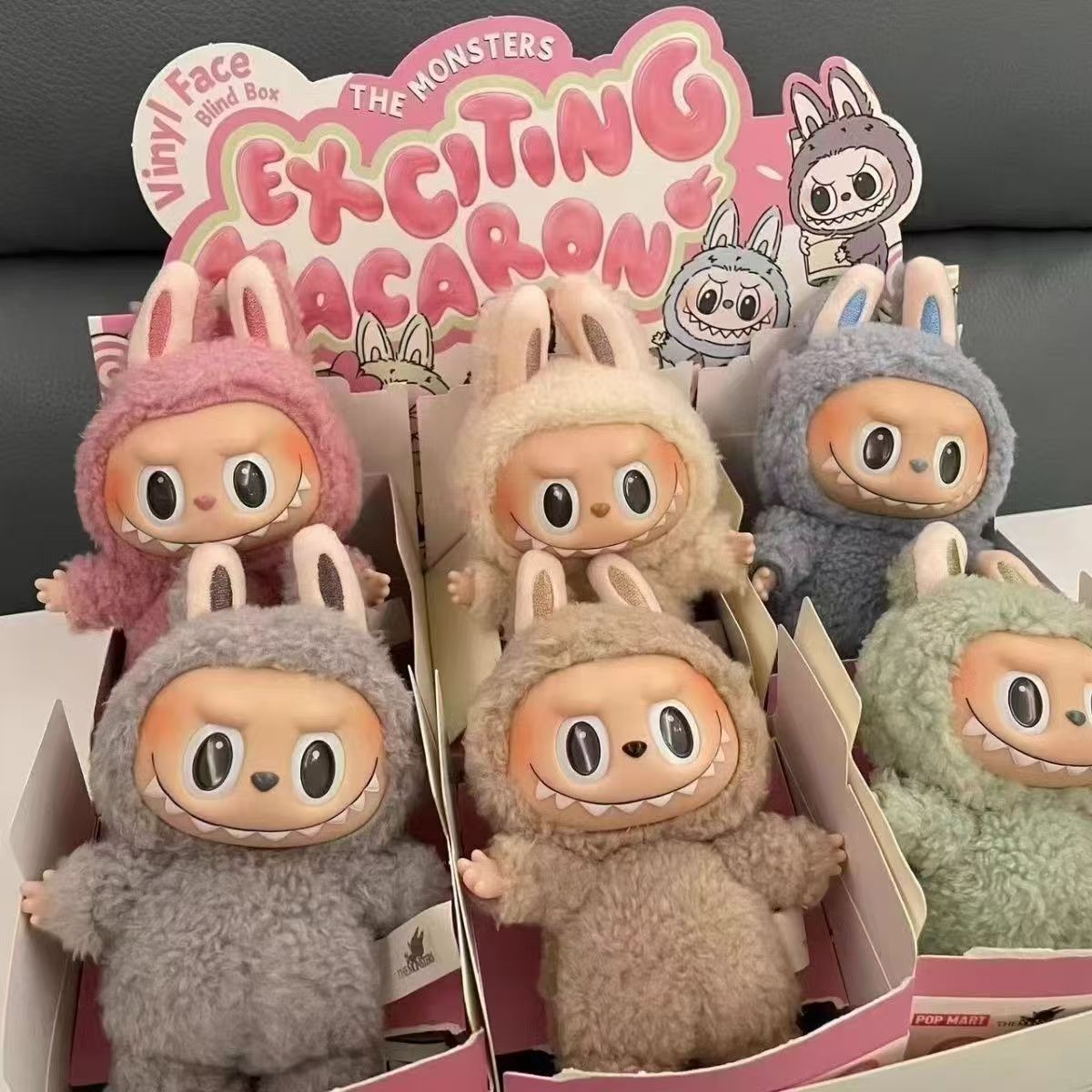 POP MART Labubu Blind Box – 3x Cute Chaos + Hidden Gem!