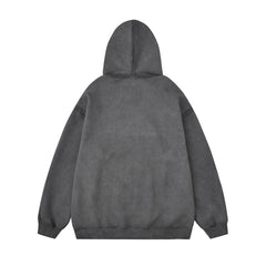 TODAMU® Autumn Women's New Loose Washed and Distressed Hooded Sweatshirt