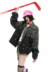 TODAMU® American Retro Urban Artist Flight Jacket