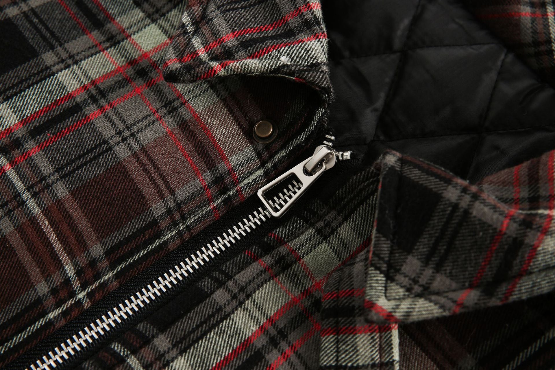 TODAMU® Couple's loose plaid cotton jacket