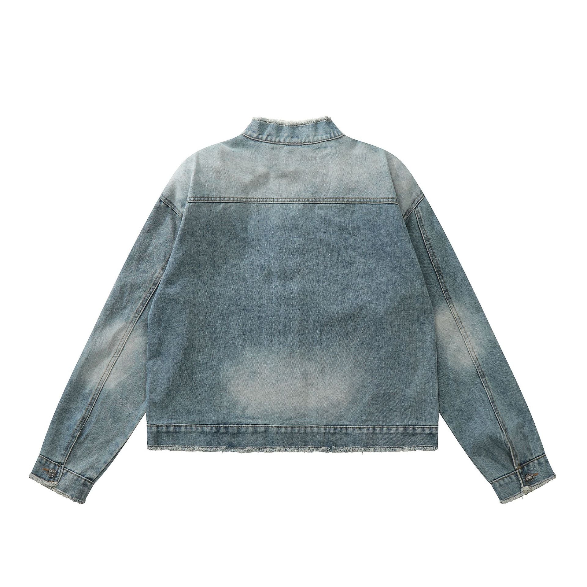 TODAMU® New American Retro Washed Denim Jacket