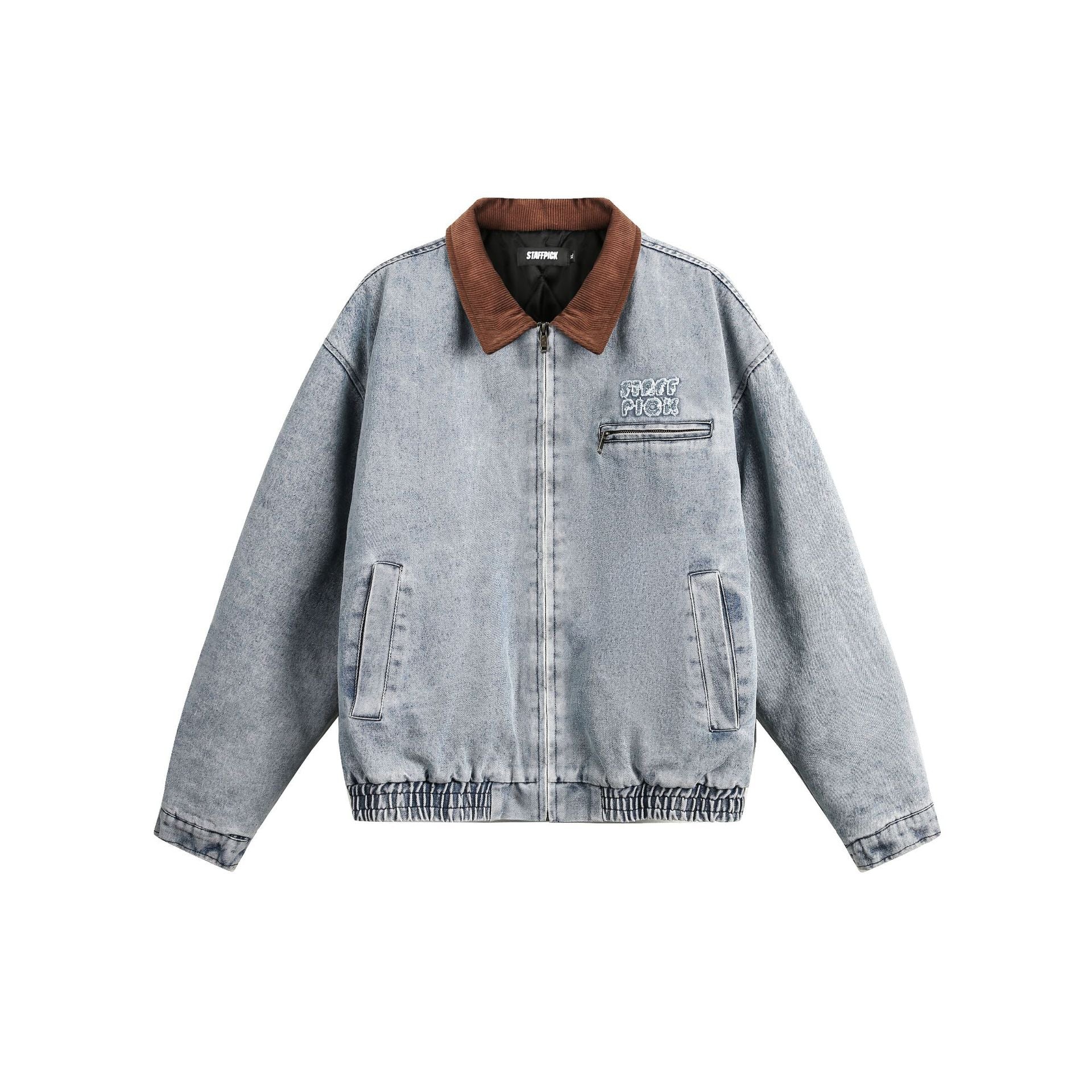 TODAMU® Women's American retro loose washed denim cotton jacket