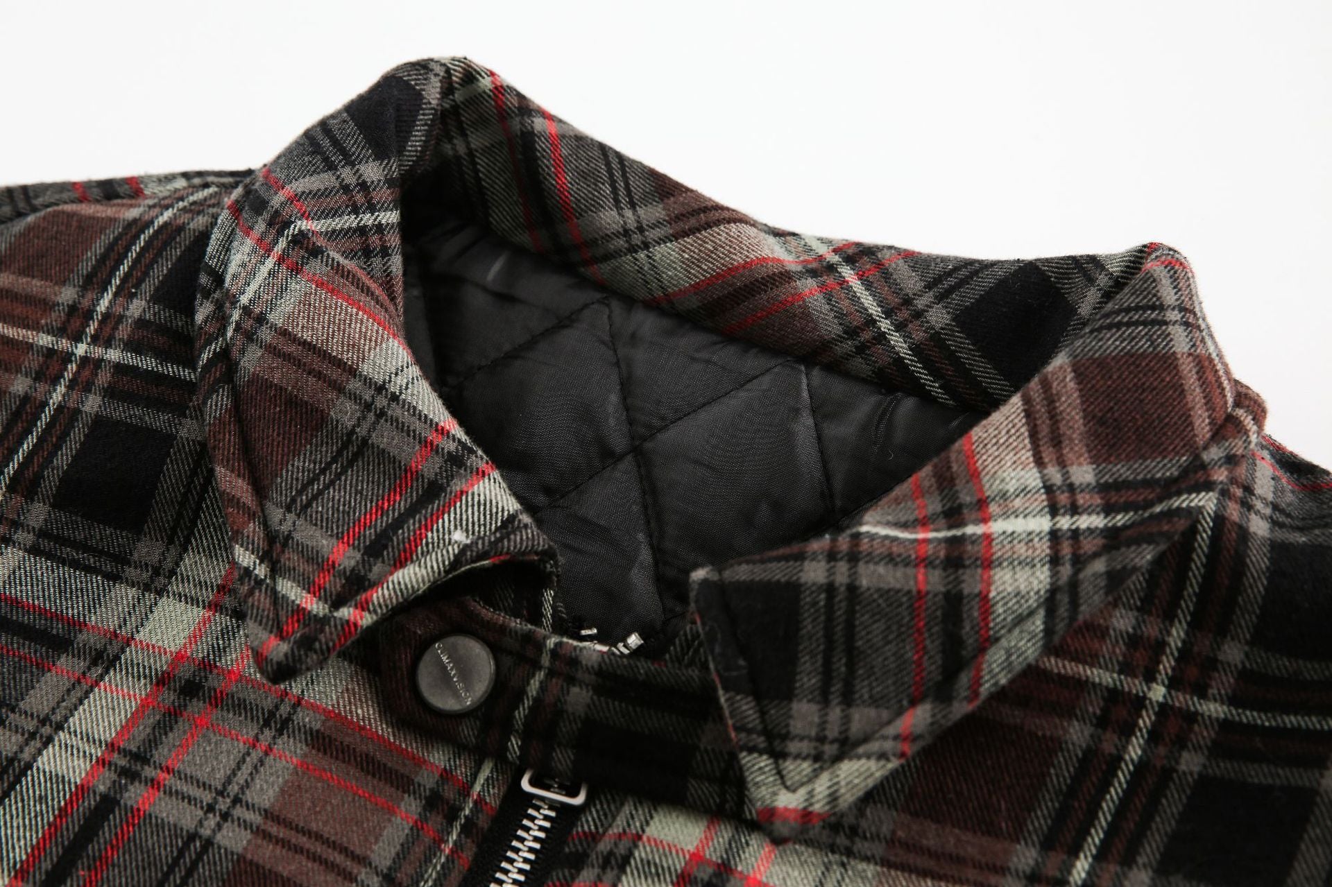 TODAMU® Couple's loose plaid cotton jacket