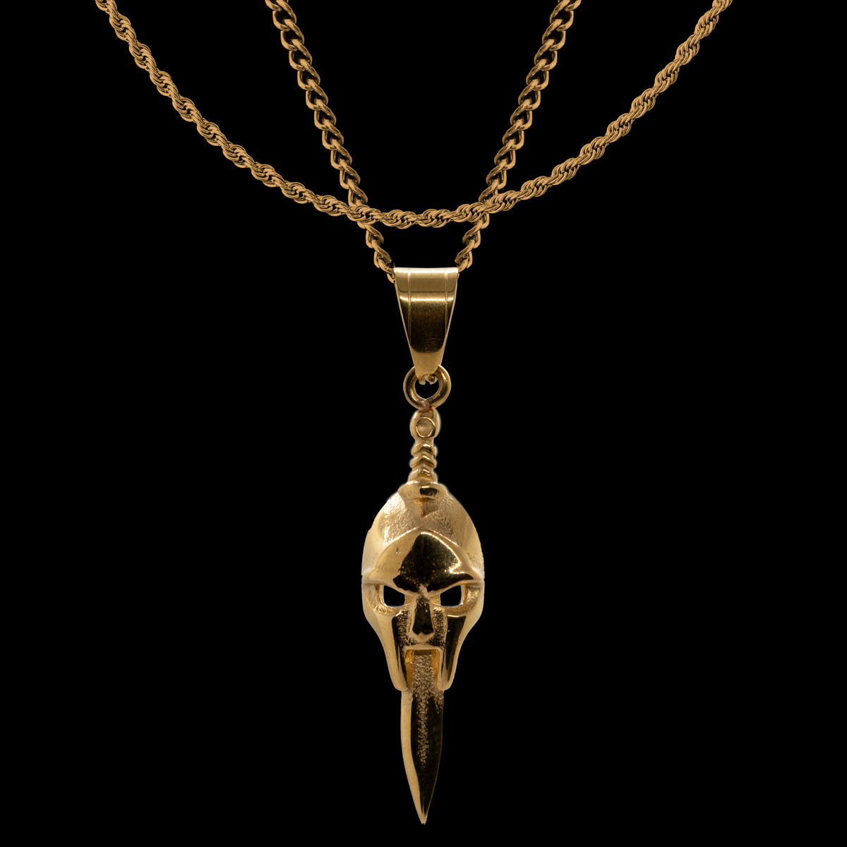 'Spartan's Dagger' Pendant ( Gold )