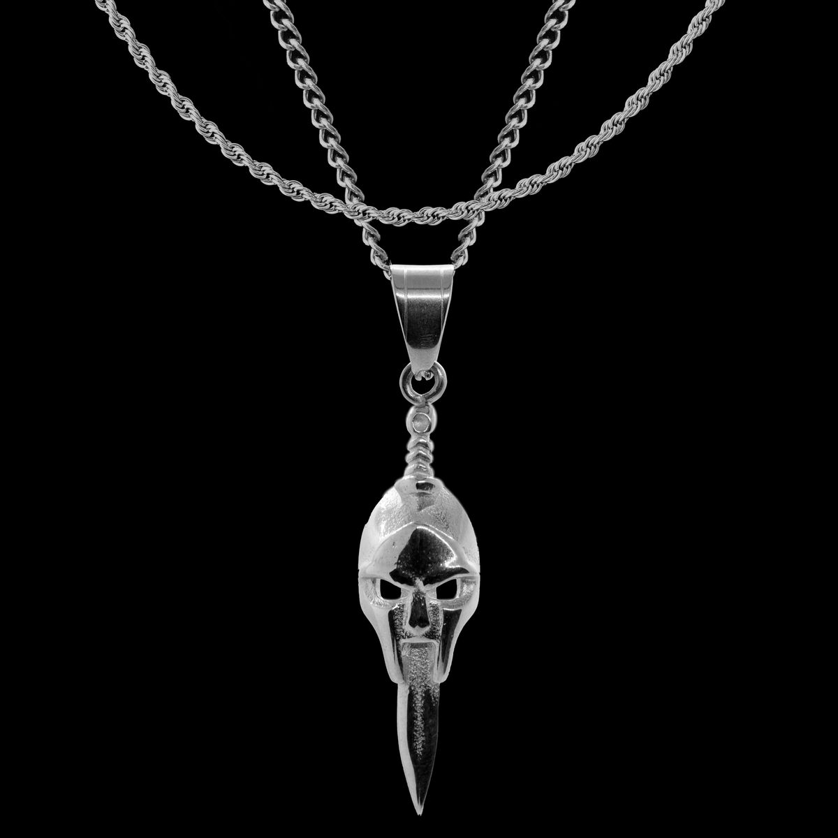 'Spartan's Dagger' Pendant ( Silver )